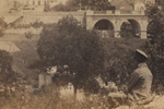 Vue de la cathédrale de Lausanne, peu avant 1900